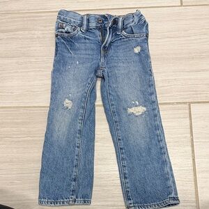 GAP Kids Distressed Blue Jeans